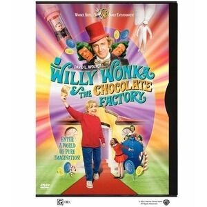 Willy Wonka and The Chocolate Factory (DVD, Full Screen) W/ Snapcase Great Cond.